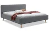 Polsterbett Madras 140x200cm Rippensamt - grau Produktbild-Vorschau 12
