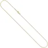 JOBO Ankerkette 585 Gelbgold diamantiert 1,6 mm 40 cm Gold Produktbild-Vorschau 3