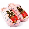 Damen Hausschuhe Französische Pantoffeln Slipper Plüsch Produktbild-Vorschau 3