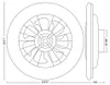 Philips Oprawa Amigo z wentylatorem 60+25W, Wentylator Podgląd zdjęcia produktu 3