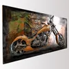 Peinture murale en métal 3D Custom Bike Chopper Small Voir les images du produit 4