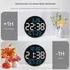 LED Digitale Wanduhr 25,5 cm, Fernbedienung, Digitalwecker, Produktbild-Vorschau 3