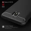 Samsung Galaxy J3 2018 Hülle Silikon Grau Carbon Optik Case Produktbild-Vorschau 7