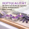Duft-Teelichter 36er Pack – Duft Lavendel, ca. 4 Stunden Produktbild-Vorschau 4
