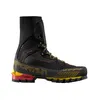Schwarze Bergschuhe "Trango Pro Gtx" von La Sportiva mit gelben und roten Akzenten; geeignet für Herren. Anteprima dell’immagine prodotto