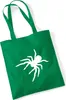 Huuraa Jutebeutel Spinne Silhouette 10 Liter Kelly Green Produktbild-Vorschau 1