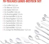 alpina BesteckSet - 70 Teile - 12 Personen - Servierbesteck Produktbild-Vorschau 5
