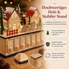 Holz Adventskalender Zum Befš¹llen Weihnachtsdorf Produktbild-Vorschau 4