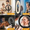 10" lampa pierścieniowa LED 12W ze statywem i wyzwalaczem Podgląd zdjęcia produktu 8