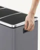 Kuchyňský odpadkový koš, 3 x 18 l, systém třídění odpadu, 3 Náhled obrázku produktu 6