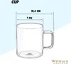 Wilmax Glastasse 250 ml Transparent aus Borosilikatglas Produktbild-Vorschau 6