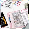 Organizér zápisník plánovač rozpočtu finančný priečinok Náhľad obrázku produktu 2