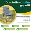 Albatros záhradné stoličky sada 4 Kuba s vankúšom na Náhľad obrázku produktu 6