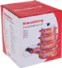 Klausberg ensemble de pots en émail 10 pièces KB7170RD Voir les images du produit 4