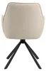 Actona Glenda, Gepolsterter Sitz, Stoff, Beige, Gepolsterte Produktbild-Vorschau 3