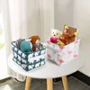 4er-Set Aufbewahrungskörbe aus Stoff, kleine, faltbare Produktbild-Vorschau 2
