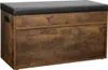 Botník s lavicí VASAGLE hnědý 80×30×44 cm Náhled obrázku produktu 2