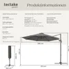 TecTake 403789, Šedá Náhled obrázku produktu 13