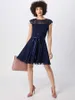 Swing Swing Damen Kleid Mila uni 2110-84-00078 Produktbild-Vorschau 4