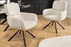 riess-ambiente Drehbarer Retro Stuhl UNIQUE champagner Produktbild-Vorschau 4