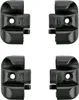 4x Endstücke für Fensterleiste Scharnierleiste Schwarz L+ R Produktbild-Vorschau 1