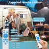 Lampada solare a LED con sensore di movimento, lampada a Anteprima dell’immagine prodotto 4