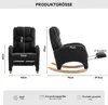MODFU houpací křeslo relaxační křeslo lounge křeslo s Náhled obrázku produktu 6
