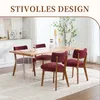 Lot de 2 chaises de salle à manger / chaises de cuisine : Voir les images du produit 2
