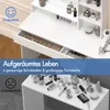 ALFORDSON Schminktisch mit LED-Beleuchtung und Spiegel, Produktbild-Vorschau 13