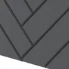 Couchtisch 104 cm breit in schwarz matt mit gefräster Front Produktbild-Vorschau 5