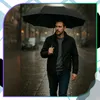 EDIBAZZAR | Taschenschirm SCHWARZ Automatik ANTI-UV Produktbild-Vorschau 6