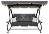 Aga Altalena da giardino 2 in 1 GRANDLUX XXL Grigio scuro Anteprima dell’immagine prodotto 3