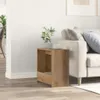 vidaXL Stolik boczny dębowy Artisan 50x26x50 cm materiał Podgląd zdjęcia produktu 2