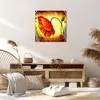 Bild auf Leinwand - Leinwandbild - Blume linien Produktbild-Vorschau 7