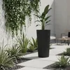 HowHomely |  Vasi da fiori - Vasi per piante - grigi - Set Anteprima dell’immagine prodotto 5