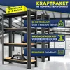 2er-Set Ablageböden, Schwerlast, schwarz, 175 kg pro Boden, Produktbild-Vorschau 5