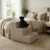 Komvortowy | Haustiertreppe | BEIGE | Cord | 3 Stufen | für Produktbild-Vorschau 11