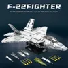 Reobrix 33020 F-22 Raptor aereo da combattimento 1.837 Anteprima dell’immagine prodotto 8