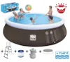Happy People Quick Up Pool Set, 450x106 cm, 77505 Produktbild-Vorschau 3