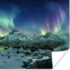 MuchoWow® Poster Meer - Eis - Nordlicht - Winter - Natur Produktbild-Vorschau 1