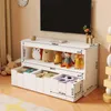 Regál s úložnými boxmi a zásuvkou na hračky, detská skrinka Náhľad obrázku produktu 5