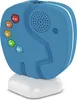 A blue elephant-shaped electronic toy is shown on a white base. Produktbild-Vorschau