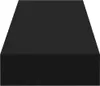 vidaXL Scaffale galleggiante con cassetto nero 80x25x8 cm Anteprima dell’immagine prodotto 18