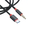 Audio kabel z konektoru Type-C na 3,5 mm TRRS, 90 cm, kabel Náhled obrázku produktu 2