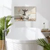 MuchoWow© Wanddeko 60x40 cm - Badezimmer Bilder Esel, Produktbild-Vorschau 3
