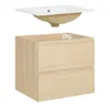 Homestyle4u Badmöbel Set 3-teilig Spiegel Waschtisch mit Produktbild-Vorschau 6