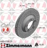 ZIMMERMANN Coat Z Bremsscheibe Vorne Links für PORSCHE 911 Produktbild-Vorschau 1