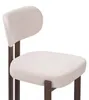 6er-Set Esszimmerstühle, Stoff, Beige – Beine in dunkler Produktbild-Vorschau 8