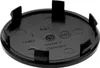 4x 61mm Nabenkappen Felgen Deckel Radnaben Kappen Schwarz Produktbild-Vorschau 3