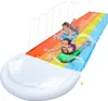 XXL Wasserrutsche mit Sprinkler – 4,8m Rutschbahn für Produktbild-Vorschau 1